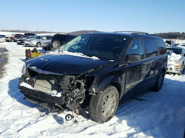 2A4RR5D13AR286313 - 2010 CHRYSLER TOWN & COU BLACK photo 2