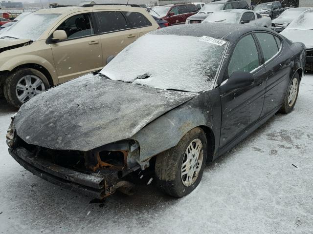 2G2WP522641127089 - 2004 PONTIAC GRAND PRIX BLACK photo 2