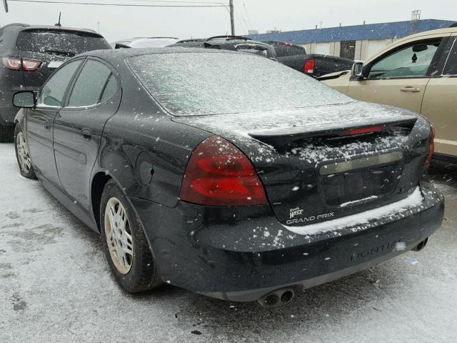 2G2WP522641127089 - 2004 PONTIAC GRAND PRIX BLACK photo 3