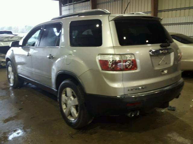 1GKER33788J118667 - 2008 GMC ACADIA SLT SILVER photo 3