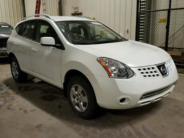 JN8AS58V19W177277 - 2009 NISSAN ROGUE S WHITE photo 1