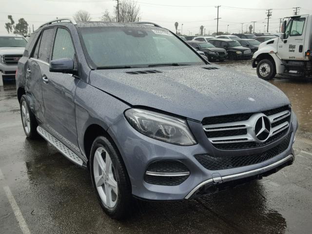 4JGDA5HB8HA882635 - 2017 MERCEDES-BENZ GLE 350 4M GRAY photo 1