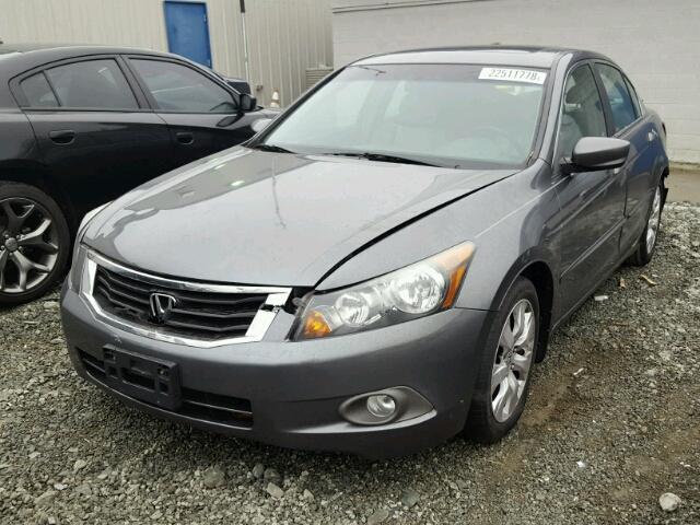 1HGCP26888A052663 - 2008 HONDA ACCORD EXL GRAY photo 2