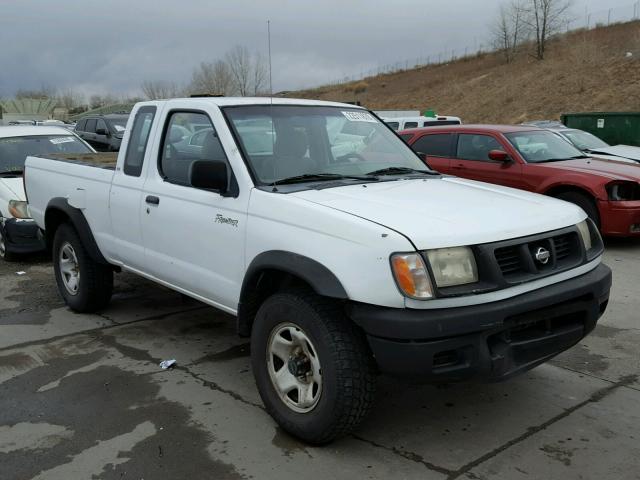 1N6ED26Y1XC318752 - 1999 NISSAN FRONTIER K WHITE photo 1