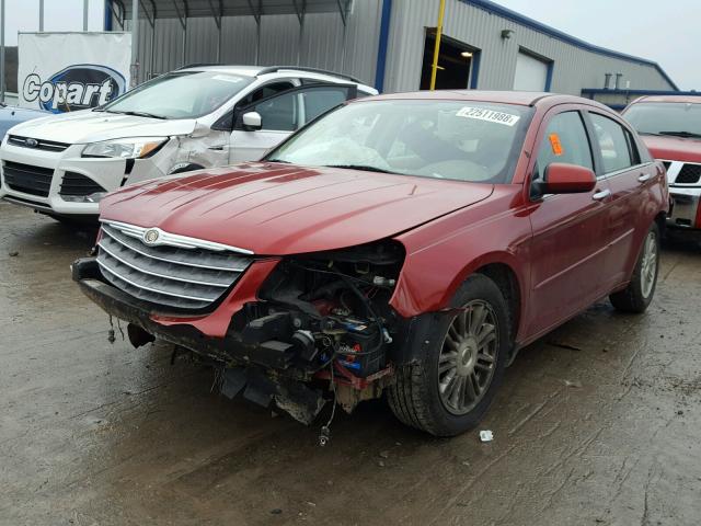 1C3LC66K07N548890 - 2007 CHRYSLER SEBRING LI RED photo 2