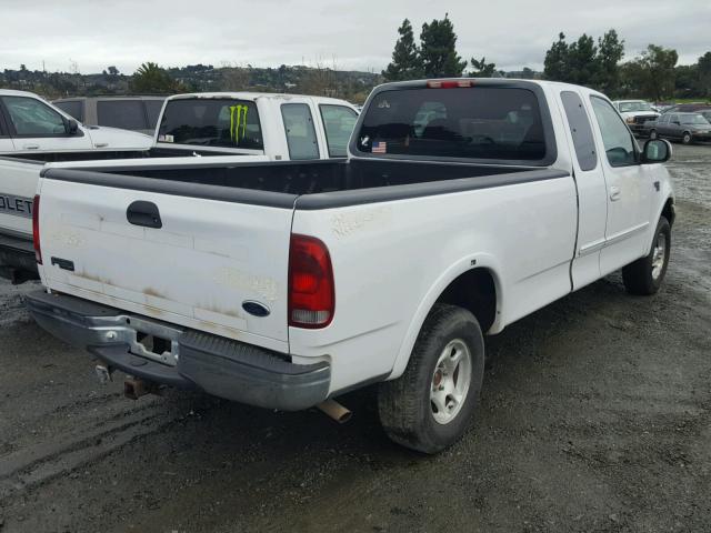 1FTRX18W5XKC25062 - 1999 FORD F150 WHITE photo 4