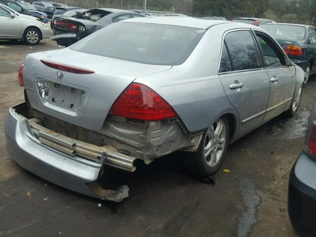 1HGCM56316A031682 - 2006 HONDA ACCORD SE SILVER photo 4