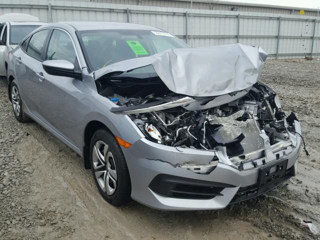 19XFC2F58HE010861 - 2017 HONDA CIVIC LX SILVER photo 1