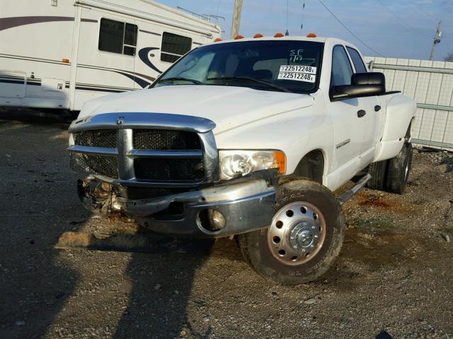 3D7MU48C44G247069 - 2004 DODGE RAM 3500 S WHITE photo 2