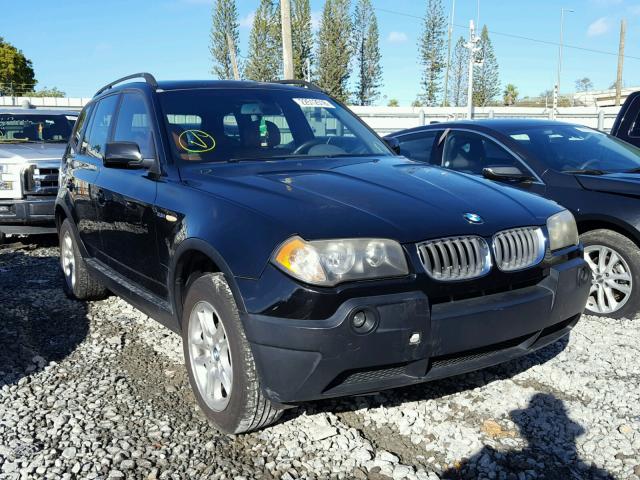 WBXPA73444WC35352 - 2004 BMW X3 2.5I BLACK photo 1