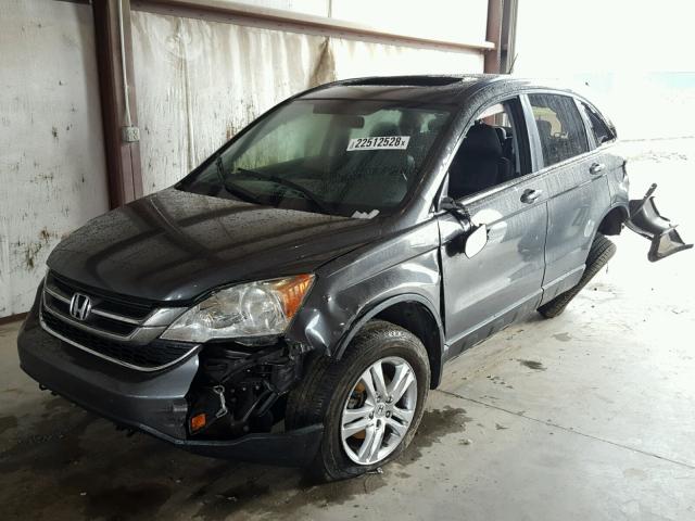 5J6RE3H75BL046480 - 2011 HONDA CR-V EXL CHARCOAL photo 2