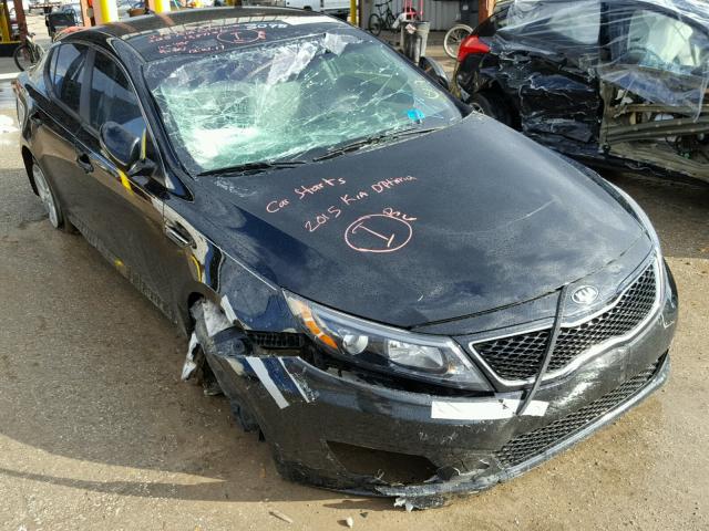 5XXGM4A78FG430310 - 2015 KIA OPTIMA LX BLACK photo 1