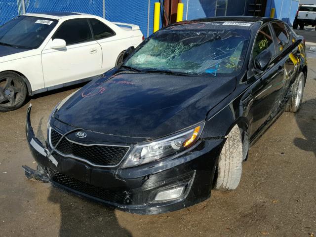 5XXGM4A78FG430310 - 2015 KIA OPTIMA LX BLACK photo 2