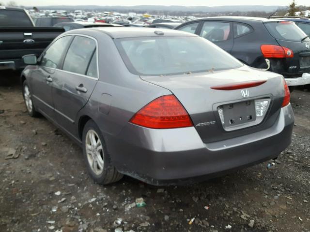 1HGCM55806A060927 - 2006 HONDA ACCORD EX GRAY photo 3