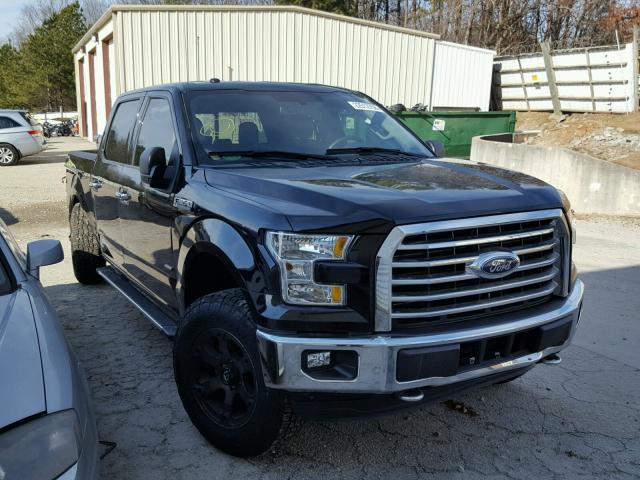 1FTEW1EP4GFC11676 - 2016 FORD F150 SUPER BLACK photo 1