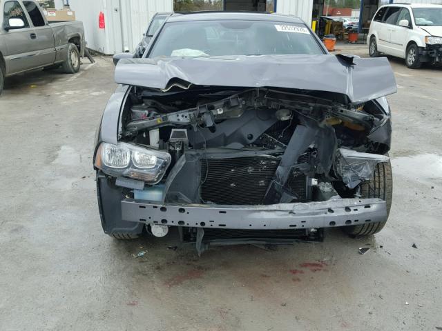 2C3CDXBG4EH268108 - 2014 DODGE CHARGER SE GRAY photo 10