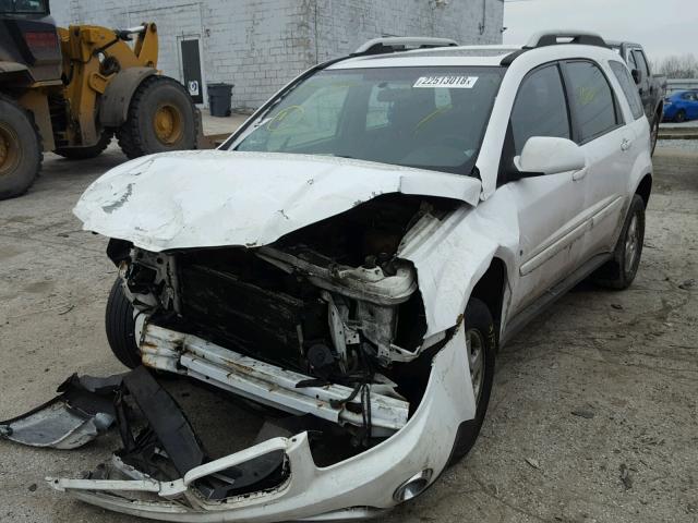 2CKDL63F766043190 - 2006 PONTIAC TORRENT WHITE photo 2