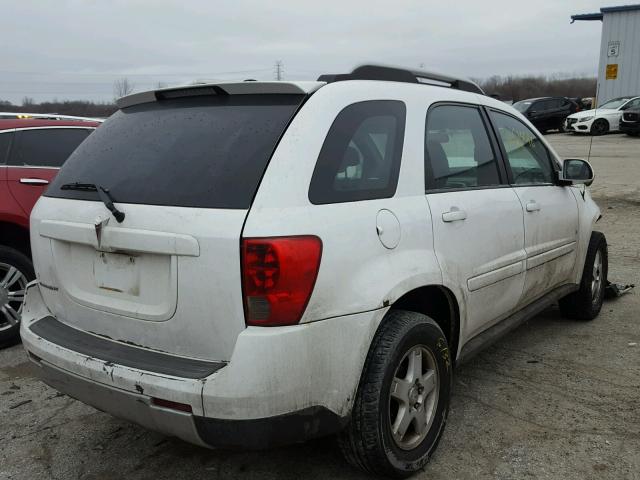 2CKDL63F766043190 - 2006 PONTIAC TORRENT WHITE photo 4