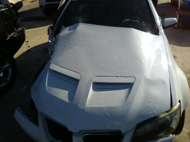 6G2EC57Y09L170612 - 2009 PONTIAC G8 GT WHITE photo 7