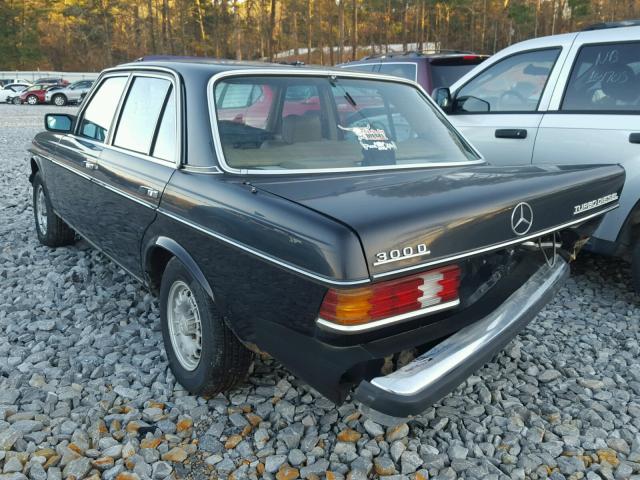 WDBAB33A4DB035976 - 1983 MERCEDES-BENZ 300 DT BLACK photo 3