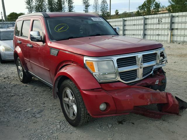 1D8GU58K37W583467 - 2007 DODGE NITRO SLT RED photo 1