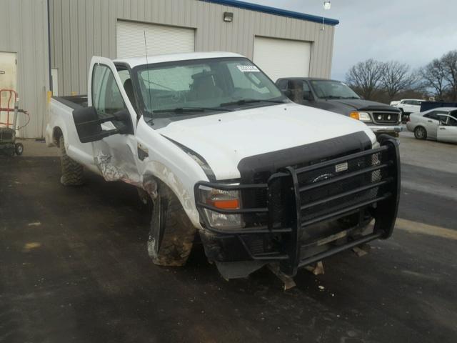 1FTNF21568ED83712 - 2008 FORD F250 SUPER WHITE photo 1