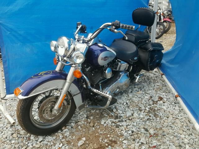 1HD1BWB146Y041781 - 2006 HARLEY-DAVIDSON FLSTCI BLUE photo 2