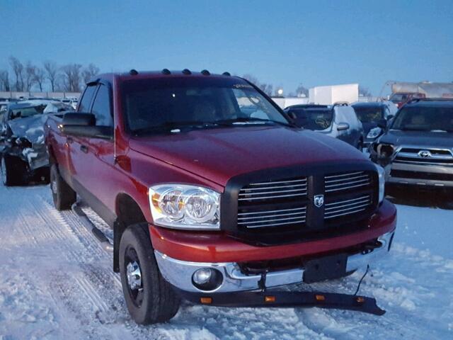 3D7KS28L09G539990 - 2009 DODGE RAM 2500 RED photo 1