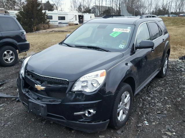 2GNALCEK5F6354983 - 2015 CHEVROLET EQUINOX LT BLACK photo 2