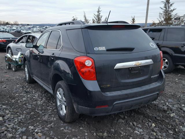 2GNALCEK5F6354983 - 2015 CHEVROLET EQUINOX LT BLACK photo 3