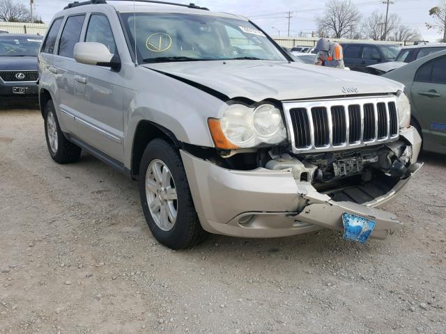 1J8HR58278C234392 - 2008 JEEP GRAND CHER BEIGE photo 1