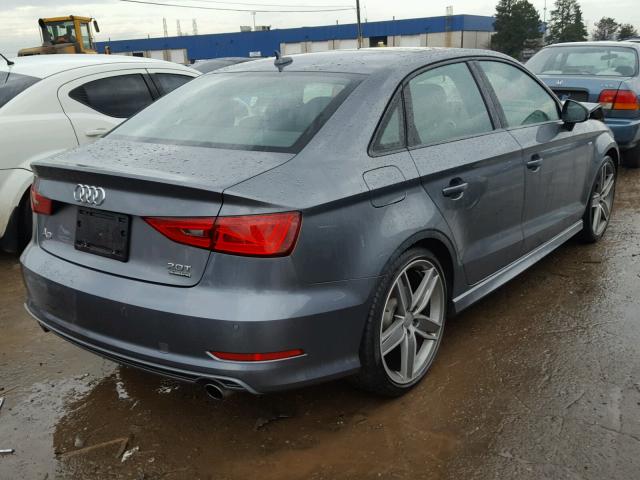 WAUB8GFFXG1060892 - 2016 AUDI A3 PREMIUM GRAY photo 4