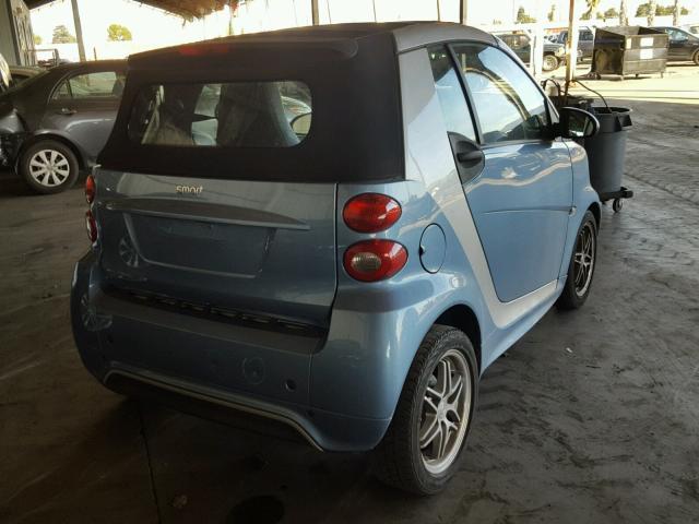 WMEEK3BA2FK797714 - 2015 SMART FORTWO PAS 蓝色 照片 4