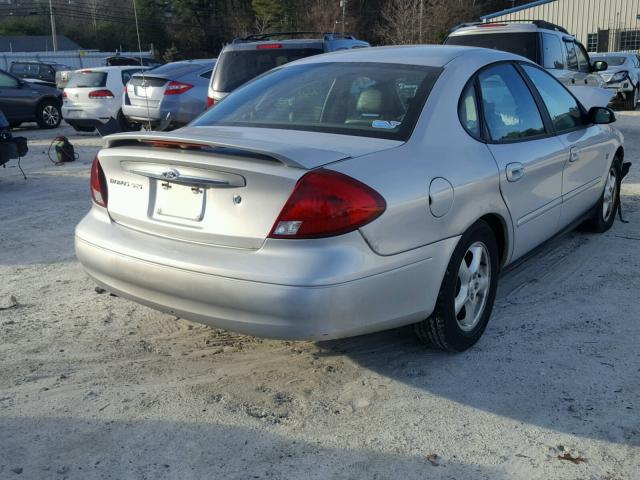 1FAHP55S23G145760 - 2003 FORD TAURUS SES GRAY photo 4