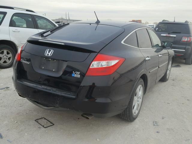 5J6TF1H52CL004565 - 2012 HONDA CROSSTOUR BLACK photo 4