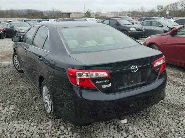 4T1BF1FK3EU416397 - 2014 TOYOTA CAMRY L შავი ფოტო 3