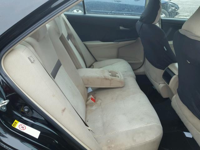 4T1BF1FK3EU416397 - 2014 TOYOTA CAMRY L შავი ფოტო 6