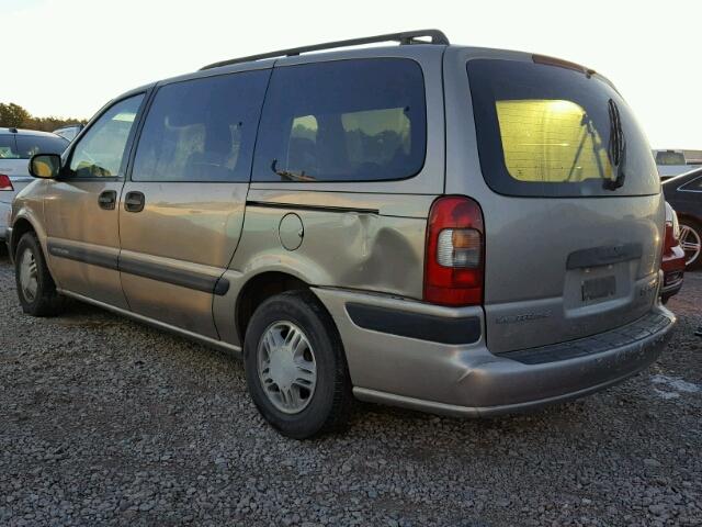 1GNDX03E9XD104257 - 1999 CHEVROLET VENTURE TAN photo 3