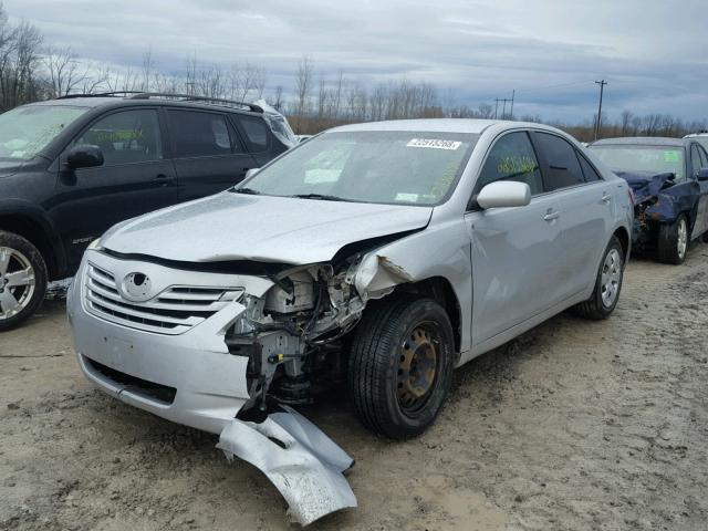 4T1BE46K37U686818 - 2007 TOYOTA CAMRY NEW SILVER photo 2