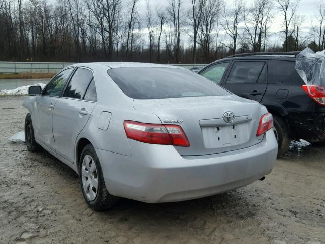 4T1BE46K37U686818 - 2007 TOYOTA CAMRY NEW SILVER photo 3