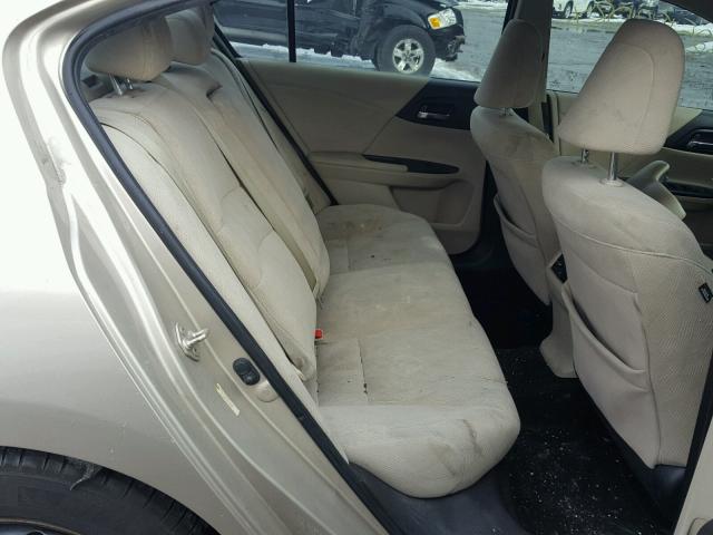 1HGCR2F74FA032733 - 2015 HONDA ACCORD EX BEIGE photo 6