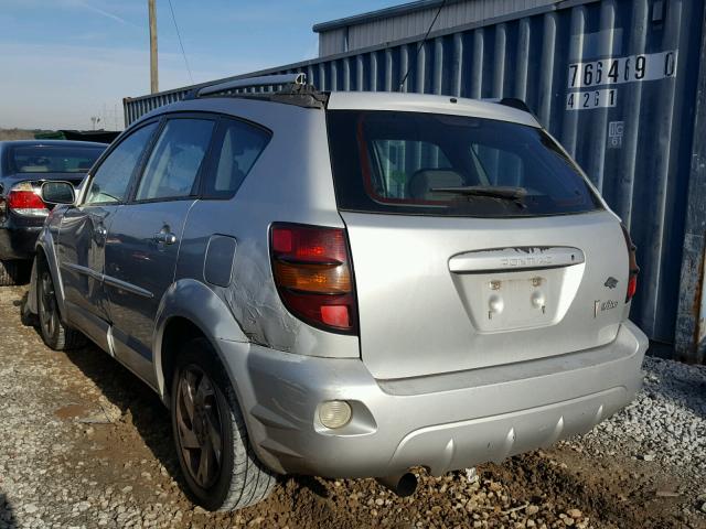 5Y2SL63895Z426230 - 2005 PONTIAC VIBE SILVER photo 3