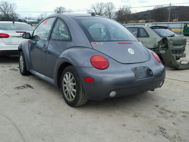 3VWCK31C85M417398 - 2005 VOLKSWAGEN NEW BEETLE 灰色 照片 3