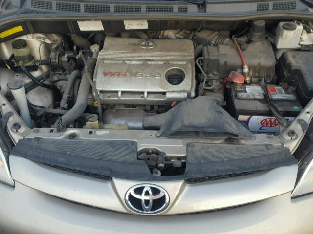 5TDZA23C56S398978 - 2006 TOYOTA SIENNA CE GOLD photo 7