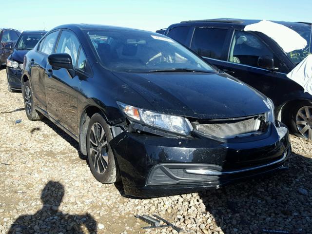 19XFB2F85FE004316 - 2015 HONDA CIVIC EX BLACK photo 1