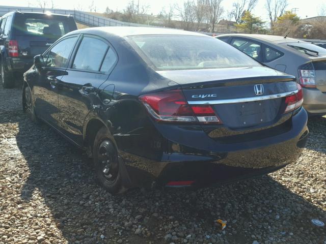 19XFB2F85FE004316 - 2015 HONDA CIVIC EX BLACK photo 3