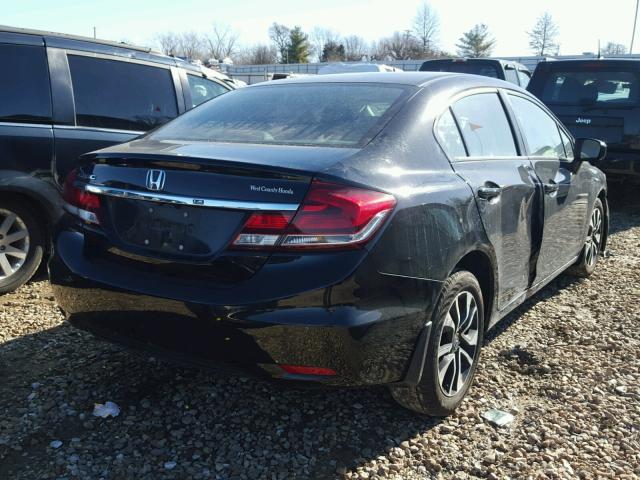 19XFB2F85FE004316 - 2015 HONDA CIVIC EX BLACK photo 4