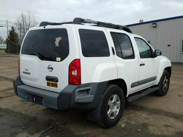 5N1AN08W16C547313 - 2006 NISSAN XTERRA OFF WHITE photo 4