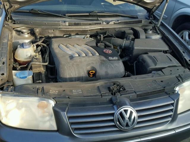 3VWRA69M64M003806 - 2004 VOLKSWAGEN JETTA GL CHARCOAL photo 7