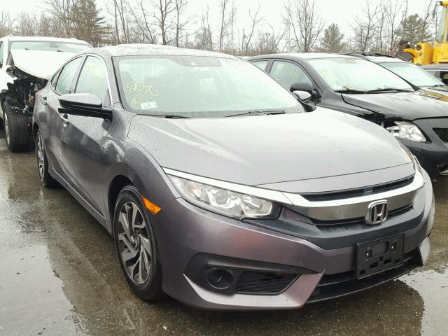 2HGFC2F82GH515910 - 2016 HONDA CIVIC EX GRAY photo 1